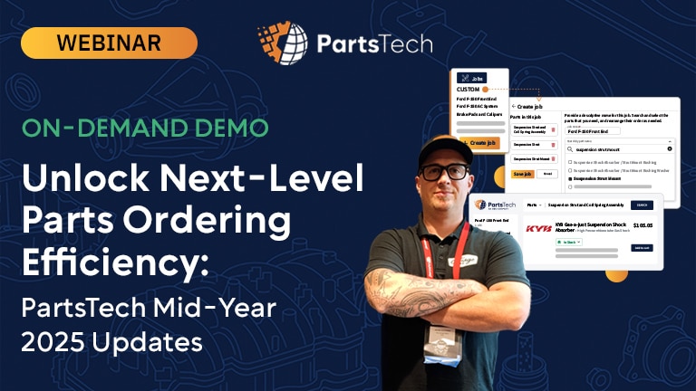 Unlock Next-Level Parts Ordering Efficiency: PartsTech Mid-Year 2025 Updates